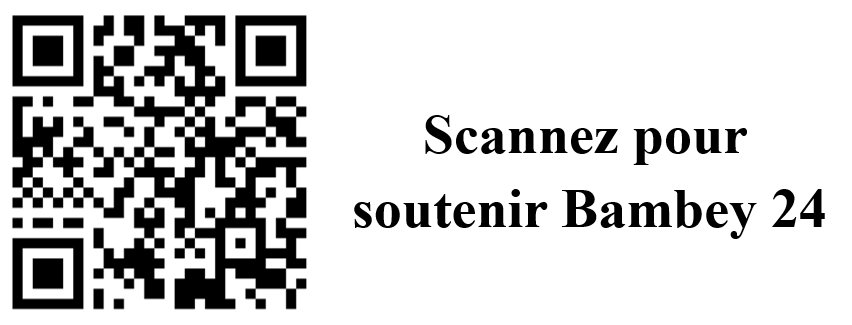 Scannez pour soutenir Bambey 24